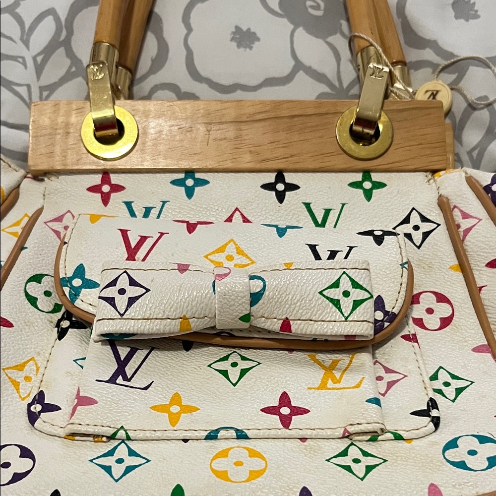 Multicolor Designer Tote Bag